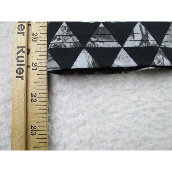 DaHui Shorts Mens 38 Black Gray Photo Print Boardshorts Surf Swim Drawstring - Picture 7 of 10